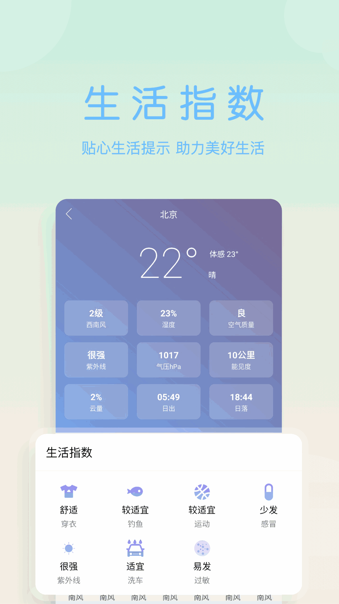 天气早报